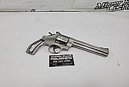 2nd From This Customer Smith & Wesson 629 Classic 44 Magnum Stainless Steel Gun BEFORE Chrome-Like Metal Polishing - Stainless Steel Polishing Services - Gun Polishing