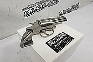 Stainless Steel Colt King Cobra Gun / Revolver BEFORE Chrome-Like Metal Polishing and Buffing Services / Restoration Services - Stainless Steel Polishing