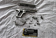 Carl Walther PPK 9MM Pistol Gun Part(s) BEFORE Chrome-Like Metal Polishing and Buffing Services