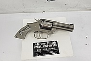 Stainless Steel Colt King Cobra Gun / Revolver BEFORE Chrome-Like Metal Polishing and Buffing Services / Restoration Services - Stainless Steel Polishing