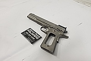 Kimber 1911 Stainless Steel Gun BEFORE Chrome-Like Metal Polishing and Buffing Services / Restoration Services - Stainless Steel Polishing - Gun Polishing 