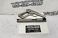 Zig M1 1911 Stainless Steel Gun Frame and Barrel BEFORE Chrome-Like Metal Polishing and Buffing Services / Restoration Services - Stainless Steel Polishing - Gun Polishing 