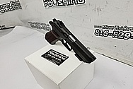 Jericho 941 9MM Stainless Steel Gun BEFORE Chrome-Like Metal Polishing and Buffing Services / Restoration Services - Stainless Steel Polishing - Gun Polishing 