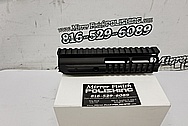 AR-15 Aluminum Upper and Lower Receiver BEFORE Chrome-Like Metal Polishing and Buffing Services / Restoration Services - Gun Polishing 