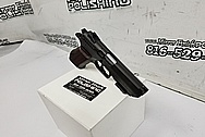 Jericho J941 F-9 9mm Stainless Steel Semi - Auto Gun / Pistol BEFORE Chrome-Like Metal Polishing and Buffing Services - Stainless Steel Polishing - Gun Polishing - Custom Gold Look Coating - Titanium Nitride Coating