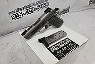 Stainless Steel Kimber Rapide Micro 9mm Gun BEFORE Chrome-Like Metal Polishing and Buffing Services / Restoration Services - Stainless Steel Polishing - Gun Polishing