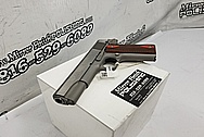 Colt 1911 Government Model .45 Auto Stainless Steel Gun Project BEFORE Chrome-Like Metal Polishing and Buffing Services / Restoration Services - Stainless Steel Polishing
