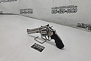 S&W 626 Classic Stainless Steel Gun Project BEFORE Chrome-Like Metal Polishing and Buffing Services / Restoration Services - Stainless Steel Polishing - Gun Polishing