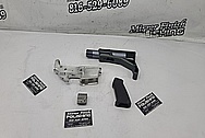 AR-15 Aluminum Gun Parts BEFORE Chrome-Like Metal Polishing and Buffing Services / Restoration Services - Aluminum Polishing - Gun Parts Polishing