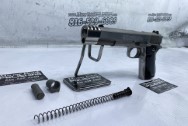 Colt Government .45 Automatic Gun / Pistol BEFORE Chrome-Like Metal Polishing and Buffing Services / Restoration Services - Aluminum Polishing - Gun Polishing