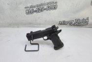 Stainless Steel Rock Island .45 Semi-Auto Gun / Pistol BEFORE Chrome-Like Metal Polishing and Buffing Services / Restoration Services - Gun Polishing - Steel Polishing - Pistol Polishing