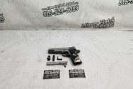 Colt Combat Elite .45 Auto Series 80 Stainless Steel Gun / Firearm BEFORE Chrome-Like Metal Polishing - Stainless Polishing - Gun Polishing- Stainless Steel Polishing Service