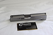 S&W P226 Elite .40 Caliber Steel Gun Slide BEFORE Chrome-Like Metal Polishing and Buffing Services / Restoration Services