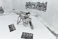 Ruger GP100 .357 Magnum 7 Shot Stainless Steel Gun / Revolver BEFORE Chrome-Like Metal Polishing | Gun Polishing | Stainless Steel Polishing Services