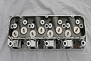 V8 Aluminum Cylinder Head AFTER Chrome-Like Metal Polishing and Buffing Services