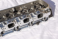 Chevy Nova V8 Aluminum Cylinder Head AFTER Chrome-Like Metal Polishing and Buffing Services