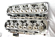 Kaasep-38 Aluminum Engine Cylinder Heads AFTER Chrome-Like Metal Polishing and Buffing Services / Resoration Services