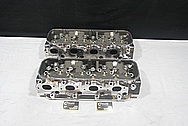 Dart Aluminum Cylinder Heads AFTER Chrome-Like Metal Polishing and Buffing Services / Restoration Services 