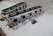 Dodge Viper Aluminum Cylinder Heads AFTER Chrome-Like Metal Polishing and Buffing Services / Restoration Services 