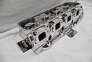 Aluminum V8 Cylinder Heads AFTER Chrome-Like Metal Polishing and Buffing Services / Restoration Services 