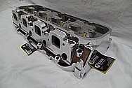 Aluminum V8 Cylinder Heads AFTER Chrome-Like Metal Polishing and Buffing Services / Restoration Services 