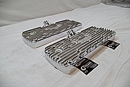 Edelbrock Aluminum Cylinder Heads Cylinder Heads AFTER Chrome-Like Metal Polishing and Buffing Services / Restoration Services 