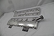 1941 Lincoln Zephyr Aluminum Cylinder Heads Flat-Head AFTER Chrome-Like Metal Polishing and Buffing Services / Restoration Services - Aluminum Polishing Services 