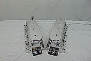 Aluminum Cylinder Heads AFTER Chrome-Like Metal Polishing - Aluminum Polishing