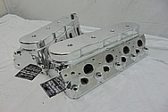 Aluminum Cylinder Heads AFTER Chrome-Like Metal Polishing - Aluminum Polishing