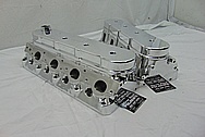 Aluminum Cylinder Heads AFTER Chrome-Like Metal Polishing - Aluminum Polishing