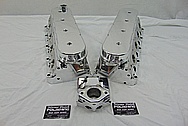 Aluminum Cylinder Heads AFTER Chrome-Like Metal Polishing - Aluminum Polishing