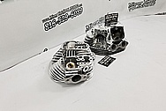 Edelborck Aluminum Cylinder Heads AFTER Chrome-Like Metal Polishing - Aluminum Polishing