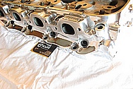 Brodix Aluminum V8 Cylinder Head AFTER Chrome-Like Metal Polishing and Buffing Services