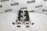 Trick Flow 280 Aluminum Cylinder Heads AFTER Chrome-Like Metal Polishing and Buffing Services / Restoration Services - Aluminum Polishing - Cylinder Head Polishing