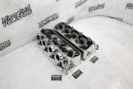 Trick Flow 280 Aluminum Cylinder Heads AFTER Chrome-Like Metal Polishing and Buffing Services / Restoration Services - Aluminum Polishing - Cylinder Head Polishing