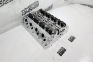 AFR Aluminum Cylinder Heads AFTER Chrome-Like Metal Polishing - Aluminum Polishing - Cylinder Heads Polishing Services