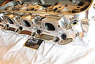 Brodix Aluminum V8 Cylinder Head AFTER Chrome-Like Metal Polishing and Buffing Services