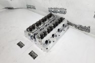 AFR Aluminum Cylinder Heads AFTER Chrome-Like Metal Polishing - Aluminum Polishing - Cylinder Heads Polishing Services