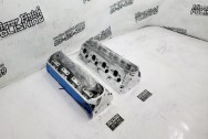 AFR Aluminum Cylinder Heads AFTER Chrome-Like Metal Polishing - Aluminum Polishing - Cylinder Heads Polishing Services