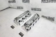 AFR Aluminum Cylinder Heads AFTER Chrome-Like Metal Polishing - Aluminum Polishing - Cylinder Heads Polishing Services