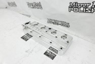 Weiand Ford Flathead Cylinder Head AFTER Chrome-Like Metal Polishing and Buffing Services | Restoration Services | Aluminum Polishing | Cylinder Head Polishing