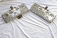 Eddie Meyer Hollywood Aluminum Cylinder Heads AFTER Chrome-Like Metal Polishing and Buffing Services
