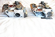 2002 Halrey Davidson Sportster Motorcycle / Bike Aluminum Cylinder Heads AFTER Chrome-Like Metal Polishing and Buffing Services / Resoration Services 