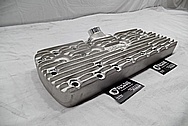 Edelbrock Aluminum Cylinder Heads Cylinder Heads BEFORE Chrome-Like Metal Polishing and Buffing Services / Restoration Services 