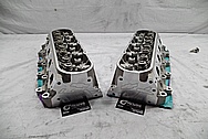 GM Aluminum LSX Race Cylinder Heads BEFORE Chrome-Like Metal Polishing and Buffing Services / Restoration Services 