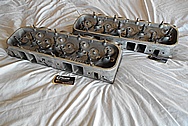 Dart Aluminum Cylinder Heads BEFORE Chrome-Like Metal Polishing and Buffing Services / Restoration Services 