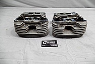 Dart Aluminum Cylinder Heads BEFORE Chrome-Like Metal Polishing and Buffing Services / Restoration Services 