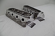 Aluminum Cylinder Heads BEFORE Chrome-Like Metal Polishing and Buffing Services / Restoration Services - Aluminum Polishing Services 