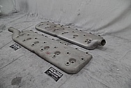 1941 Lincoln Zephyr Aluminum Cylinder Heads Flat-Head BEFORE Chrome-Like Metal Polishing and Buffing Services / Restoration Services - Aluminum Polishing Services 