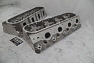 Aluminum Cylinder Heads BEFORE Chrome-Like Metal Polishing - Aluminum Polishing